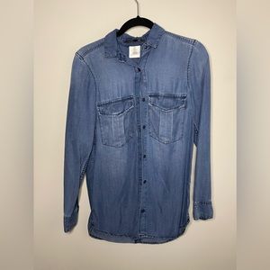 Demin Long Sleeve Shirt size 2